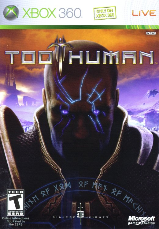 Too Human box art
