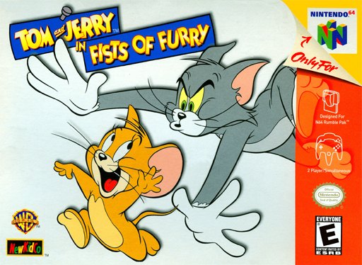 Tom and Jerry in Fists of Furry box art