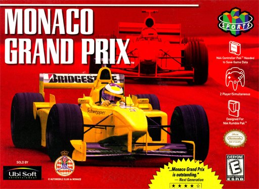Monaco Grand Prix box art