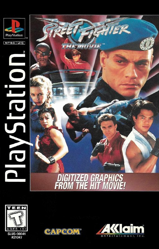 Street Fighter: The Movie box art