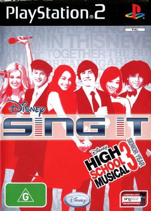 Disney Sing It: High School Musical 3: Senior Year box art