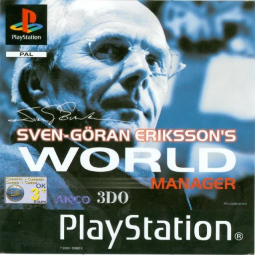 Sven-Goeran Eriksson's World Manager box art