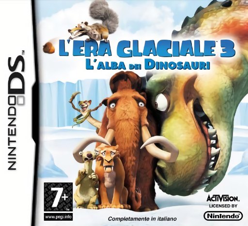 Era Glaciale 3, L': L'Alba dei Dinosauri box art