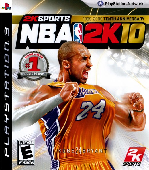 NBA 2K10 box art