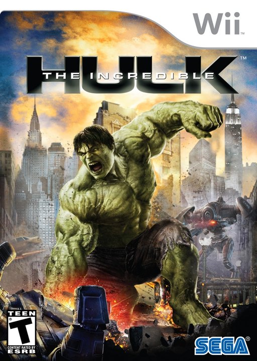 The Incredible Hulk box art