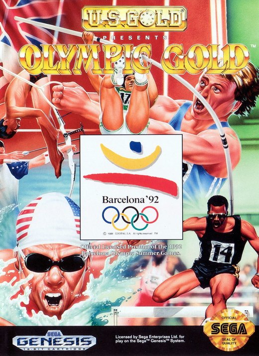 Olympic Gold: Barcelona '92 box art