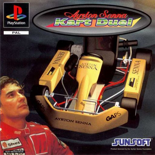 Ayrton Senna Kart Duel box art