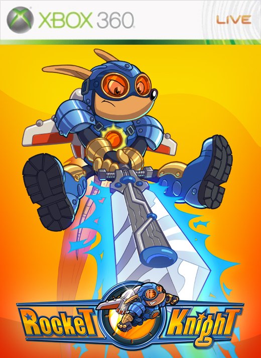 Rocket Knight box art