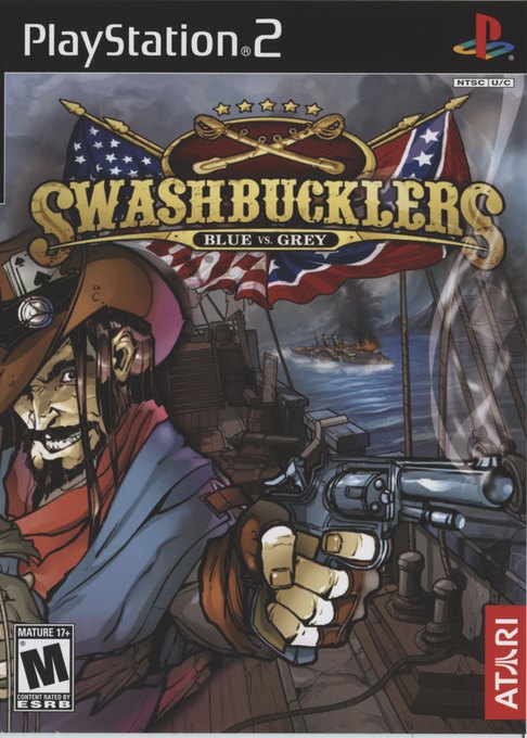 Swashbucklers: Blue vs. Grey box art