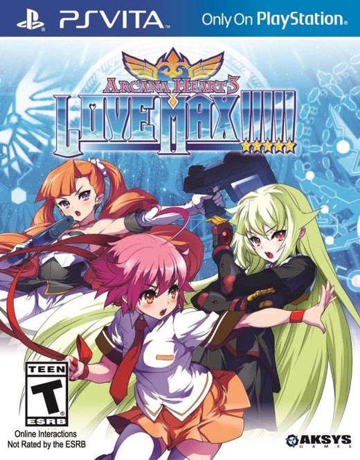 Arcana Heart 3: Love Max!!!!! box art