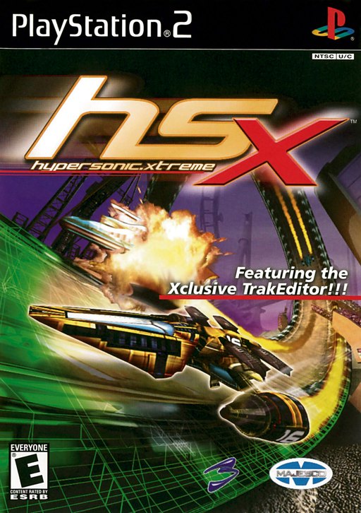 HSX: HyperSonic.Xtreme box art