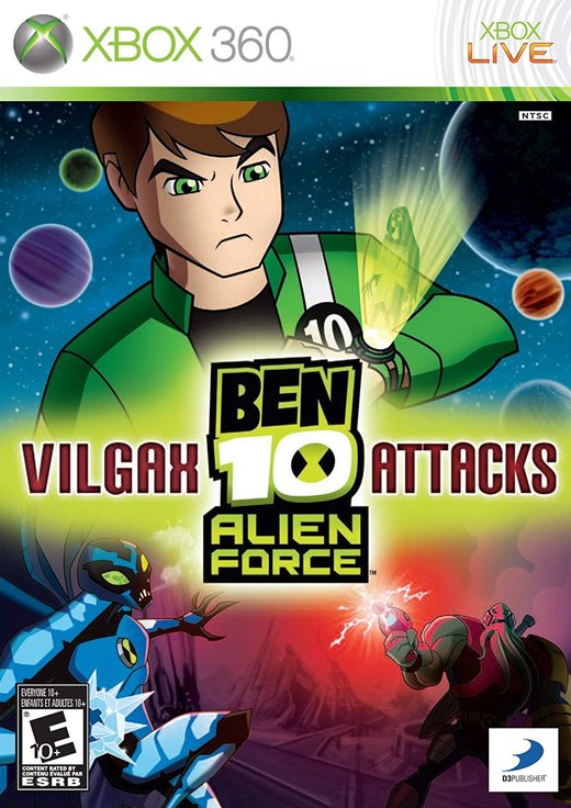Ben 10: Alien Force: Vilgax Attacks box art