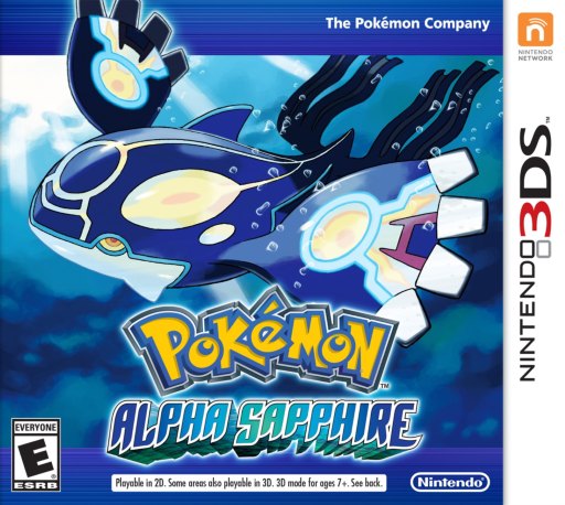 Pokemon Alpha Sapphire box art