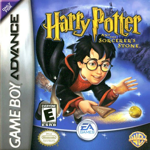 Harry Potter and the Sorcerer's Stone box art