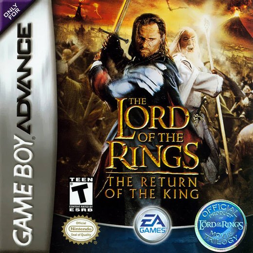 The Lord of the Rings: The Return of the King box art