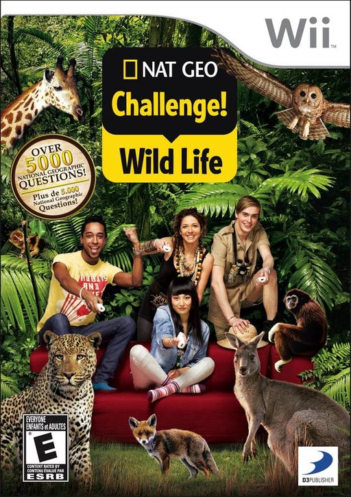 Nat Geo Challenge! Wild Life box art