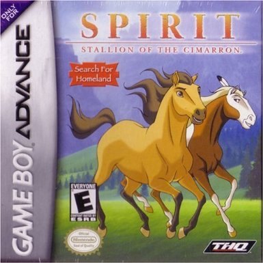 Spirit: Stallion of the Cimarron box art