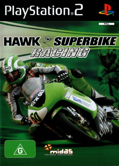 Hawk Superbike Racing box art