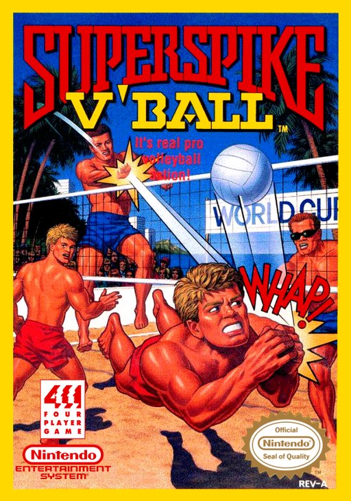 Super Spike V'Ball box art