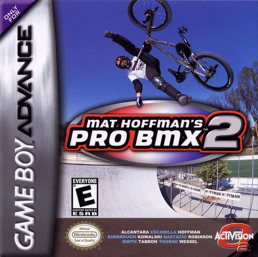 Mat Hoffman's Pro BMX 2 box art