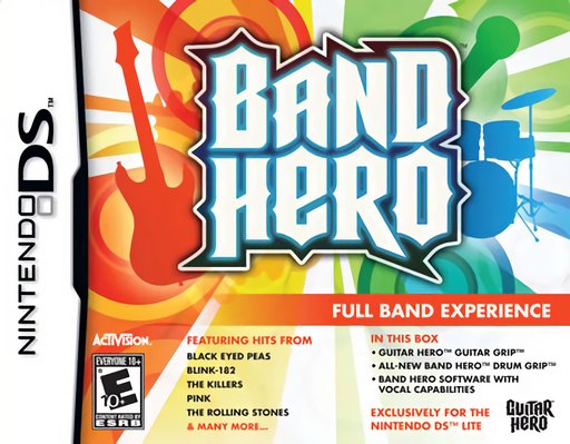 Band Hero box art