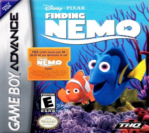 Finding Nemo box art