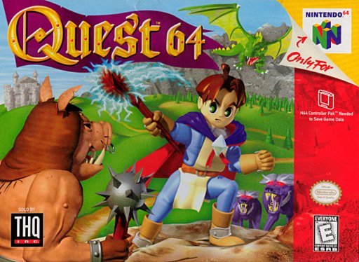 Quest 64 box art