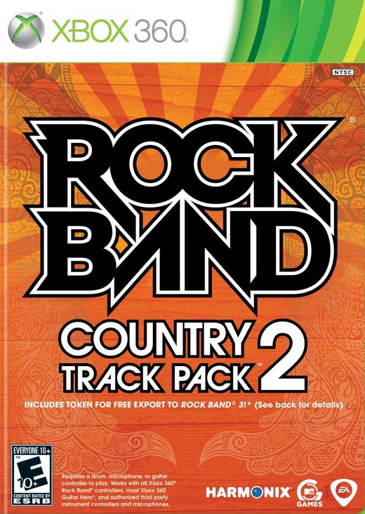 Rock Band: Country Track Pack 2 box art