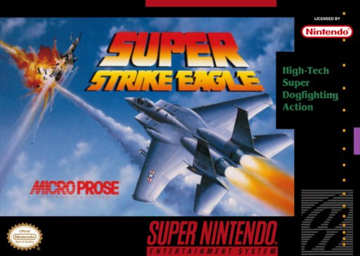 Super Strike Eagle box art
