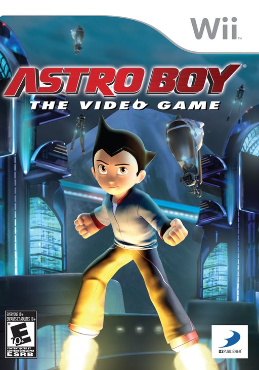 Astro Boy_ The Video Game box art