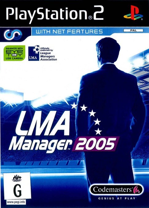 Manager de Liga 2005 box art