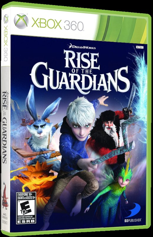 Rise of the Guardians box art