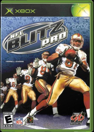 NFL Blitz Pro box art