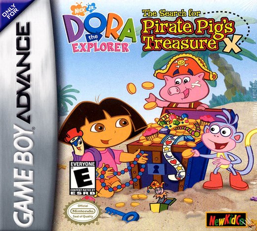 Dora the Explorer: The Search for Pirate Pig's Treasure box art
