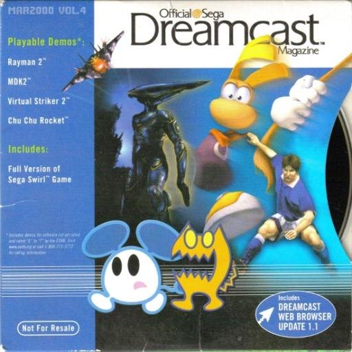 Official Sega Dreamcast Magazine Vol. 4: March 2000 box art
