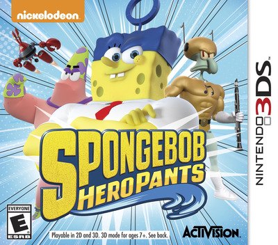SpongeBob HeroPants box art