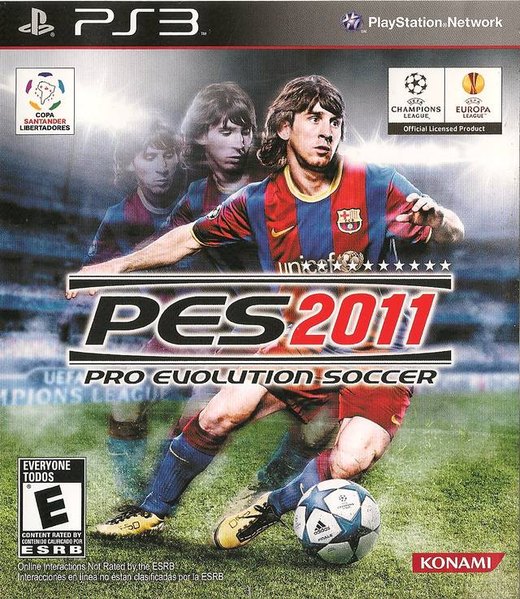 PES 2011: Pro Evolution Soccer box art