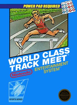 World Class Track Meet box art