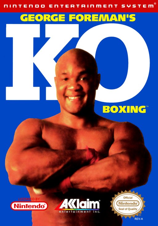 George Foreman's KO Boxing box art