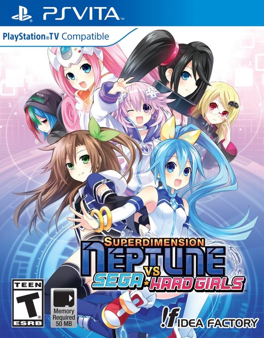 Superdimension Neptune VS Sega Hard Girls box art