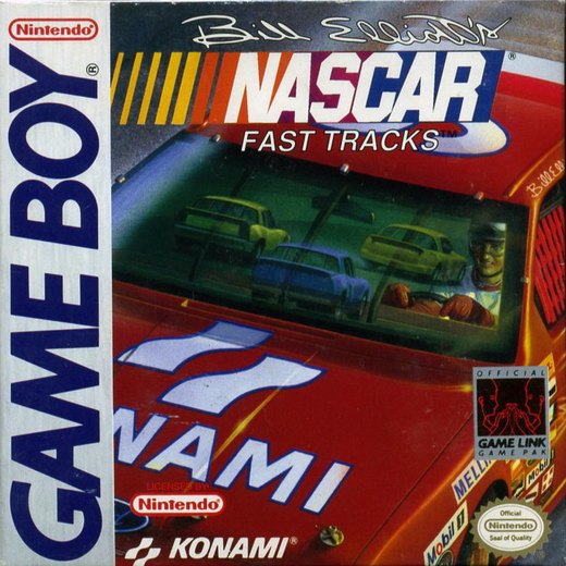 Bill Elliott's NASCAR Fast Tracks box art