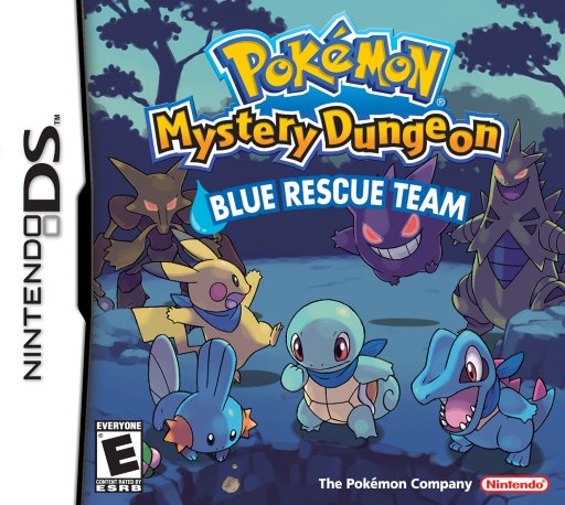 Pokemon Mystery Dungeon: Blue Rescue Team box art