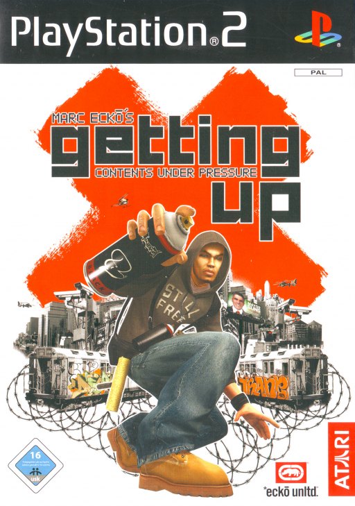 Marc Ecko's Getting Up: Contents Under Pressure box art