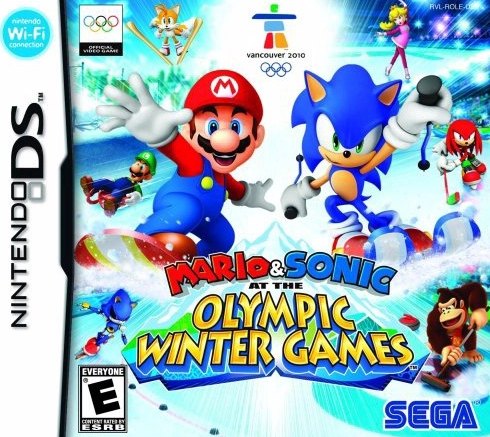 Mario _ Sonic at the Olympic Winter Games box art