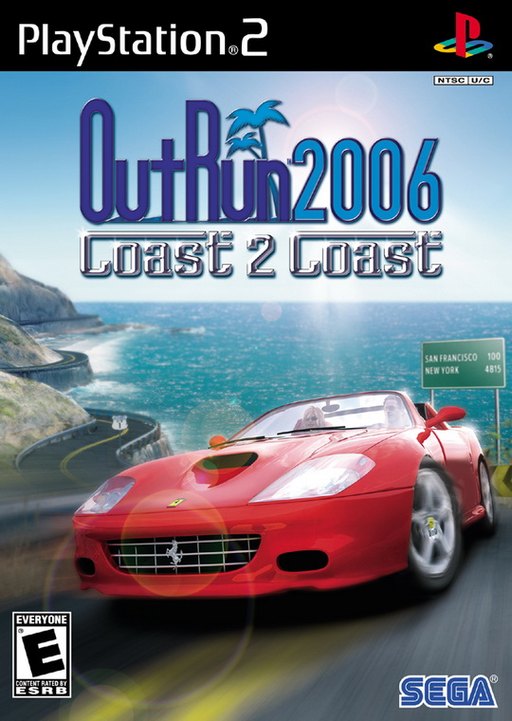 OutRun 2006: Coast 2 Coast box art