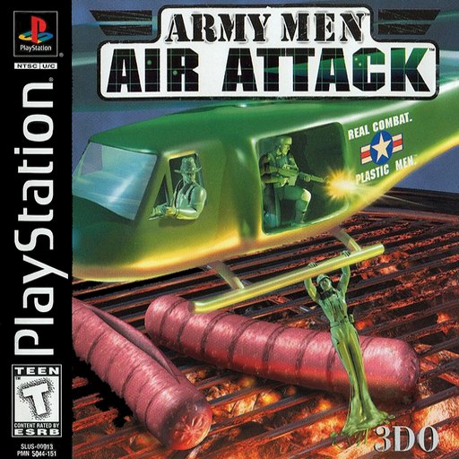 Army Men: Air Attack box art