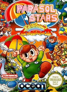 Parasol Stars: Rainbow Islands II box art