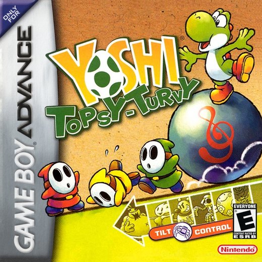 Yoshi Topsy-Turvy box art