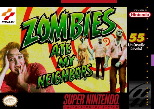 Zombies Ate My Neighbors box art