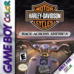 Harley-Davidson Motor Cycles: Race Across America box art
